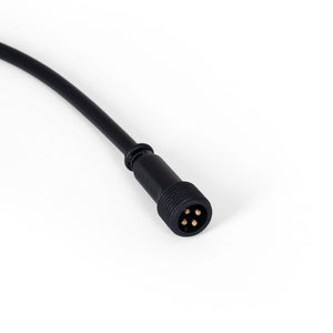 Conector estanco hembra para balizas RGB - 4 pines - 20 cm (1)