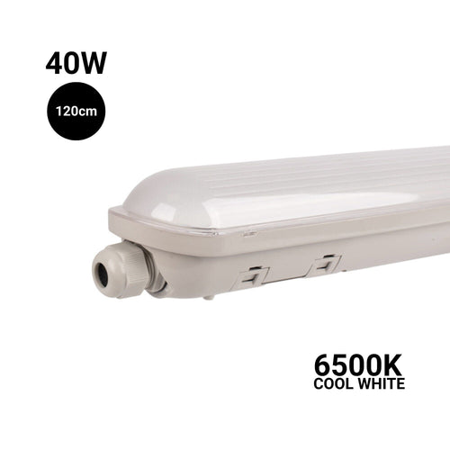 Réglette LED étanche raccordable - 40W - 120cm - IP65