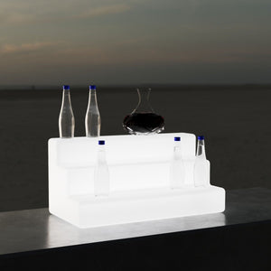 Expositor luminoso LED RGBW - 12W - Recargable - IP65 - Barcelona Led-Mobiliario
