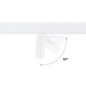 Foco LED para carril magnético 48V - 10W - DALI-2 regulable - Negro (30)
