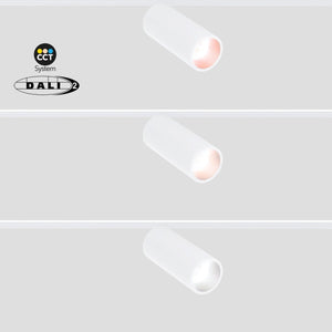 Foco LED para carril magnético 48V - 10W - DALI-2 regulable - Negro - Barcelona Led-