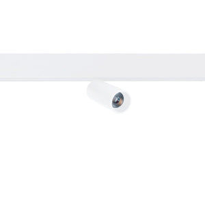 Foco LED para carril magnético 48V - 10W - DALI-2 regulable - Negro - Barcelona Led-