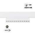 Foco lineal orientable para carril magnético 48V CCT - 12W - DALI regulable - UGR18 2
