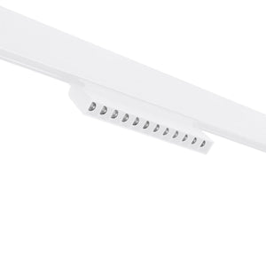 Foco lineal orientable para carril magnético 48V CCT - 12W - DALI regulable - UGR18 - Barcelona Led-