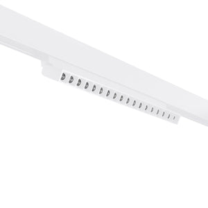 Foco lineal orientable para carril magnético 48V CCT - 18W - Regulación DALI-2 - UGR18 - Barcelona Led-