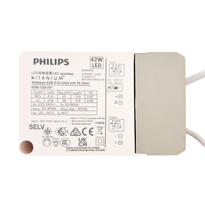 Driver Philips Xitanium - Regulación TRIAC - 42W - 230V - Salida 30-40V DC - 0.9/1.05A (1)