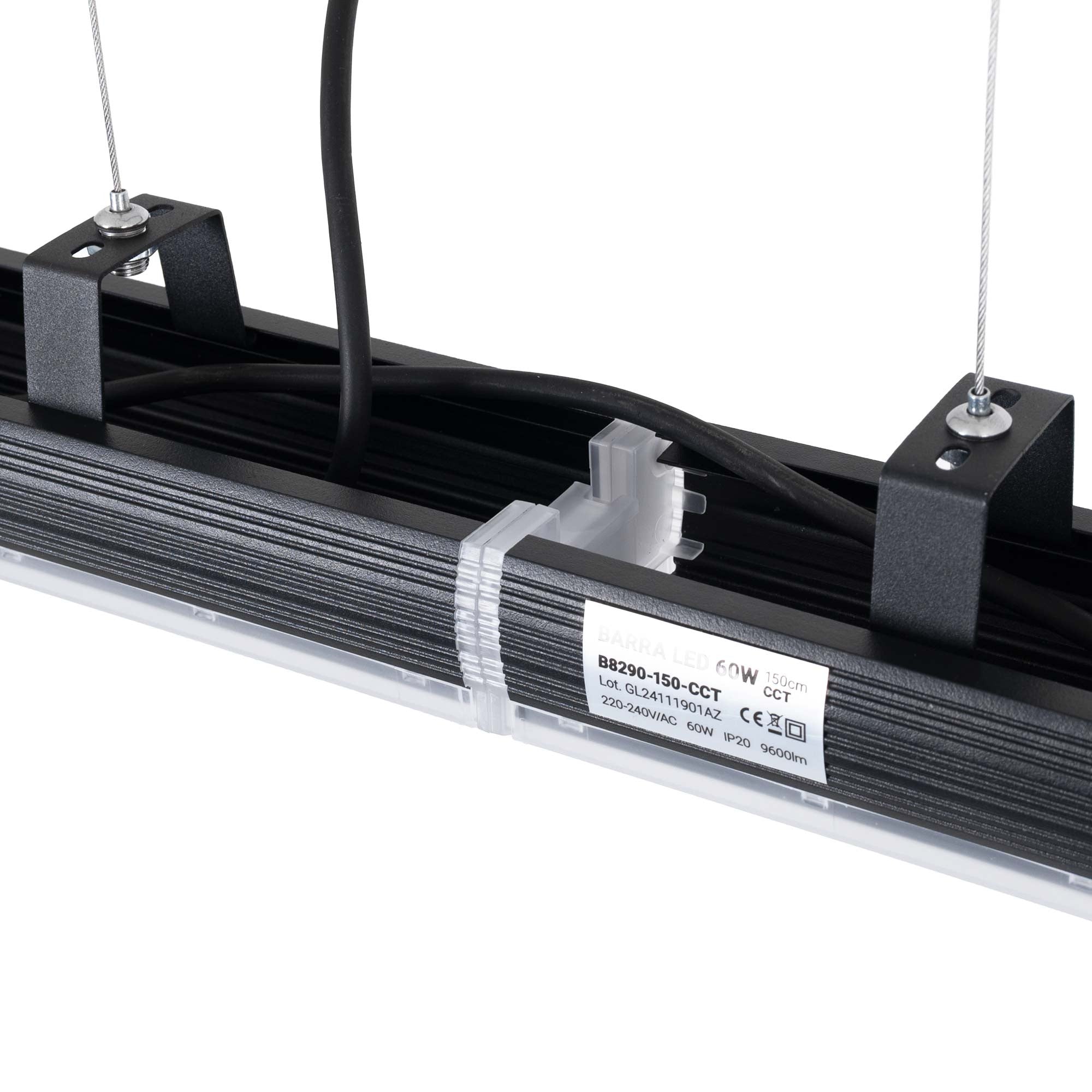 Barra lineal LED de alta potencia - 60W - 150cm - Enlazable - IP20 (1)