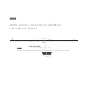 Barra lineal LED de alta potencia - 60W - 150cm - Enlazable - IP20 - Barcelona Led-Iluminación