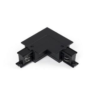 Unión rígida en L para carril trifásico empotrable - GEN2 - 90º - IZQUIERDA - Barcelona Led-Accesorios