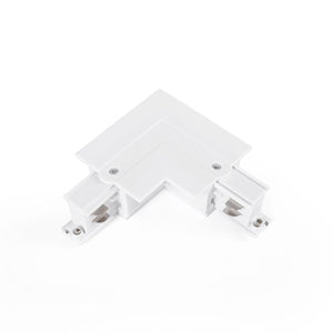 Unión rígida en L para carril trifásico empotrable - GEN2 - 90º - IZQUIERDA - Barcelona Led-Accesorios