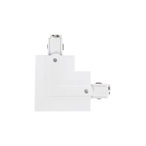 Unión rígida en L para carril trifásico empotrable - GEN2 - 90º - IZQUIERDA - Barcelona Led-Accesorios