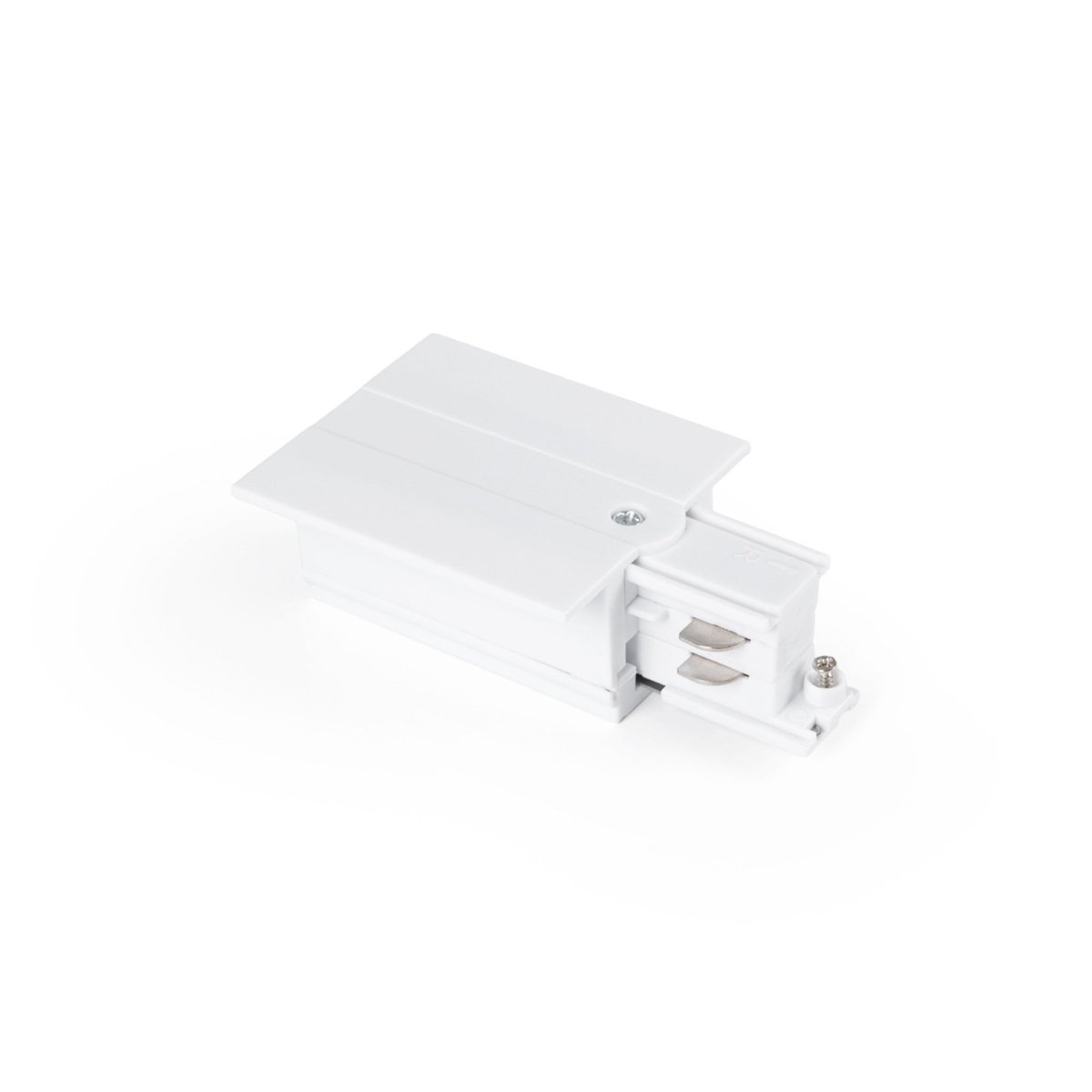 Conector alimentador para carril trifásico empotrable - GEN2 - Barcelona Led-Accesorios
