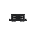 Rigid union 180º for recessed three-phase track - GEN2 5
