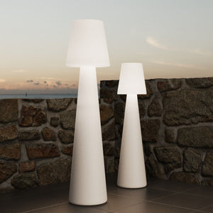 Lámpara de pie LED RGBW - 64W - Recargable - 120 cm (2)