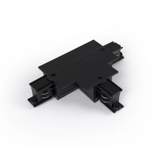 Unión rígida en T para carril trifásico empotrable - GEN2 - IZQUIERDA - Barcelona Led-Accesorios