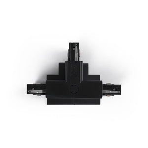 Unión rígida en T para carril trifásico empotrable - GEN2 - IZQUIERDA - Barcelona Led-Accesorios