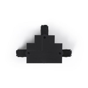 Unión rígida en T para carril trifásico empotrable - GEN2 - IZQUIERDA - Barcelona Led-Accesorios