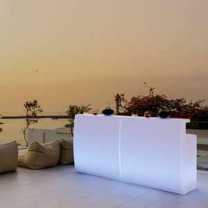 Barra de bar LED RGBW - 2 x 5W - Recargable (16)