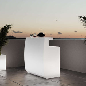 Barra de bar LED RGBW - 2 x 5W - Recargable - Barcelona Led-Mobiliario