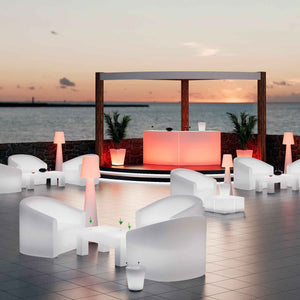 Sillón luminoso LED RGBW - 16W - Recargable (20)