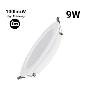 Downlight LED empotrable circular - 9W - Corte Ø110mm