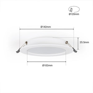 Downlight LED empotrable circular - 9W - Corte Ø110mm - Barcelona Led-