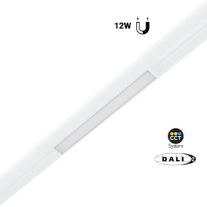 Foco lineal opal para carril magnético 48V CCT - 12W - DALI-2 regulable - Barcelona Led-