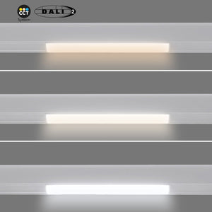 Foco lineal opal para carril magnético 48V CCT - 12W - DALI-2 regulable - Barcelona Led-