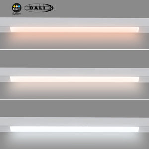 Foco lineal opal carril magnético 48V CCT - 20W - DALI regulable - Barcelona Led-