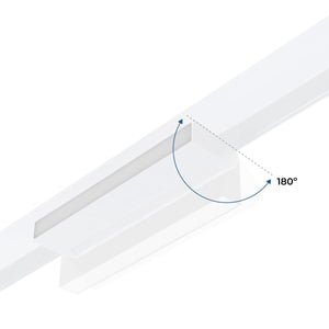 Foco lineal opal orientable carril magnético 48V CCT - 12W - Regulación DALI-2 - Barcelona Led-