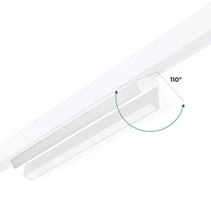Foco lineal opal orientable carril magnético 48V CCT - 18W - DALI-2 regulable - Barcelona Led-