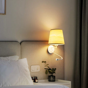 Aplique de pared para lectura "MAR" - E27 + Foco LED flexible - Barcelona Led-Decoración