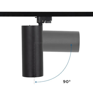 Proyector LED para carril monofásico - 36W - CCT - TRIAC regulable - CRI90 - Barcelona Led-