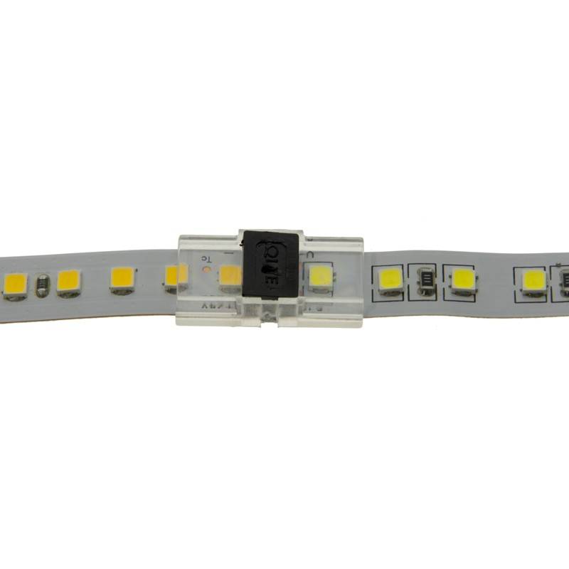 Conector rápido CLIP 2 pin - Unión tira a tira PCB 10mm IP20 máx. 24V - Barcelona Led-Accesorios