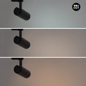 Proyector LED para carril trifásico - 10W - CCT - CRI90 - 860 lm - Barcelona Led-