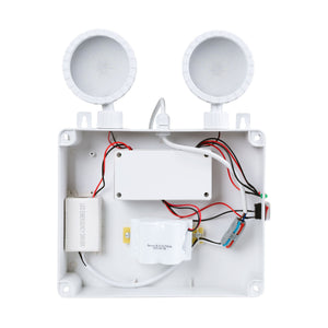 Luz de emergencia LED industrial - 2 x 8W - IP65 (4)