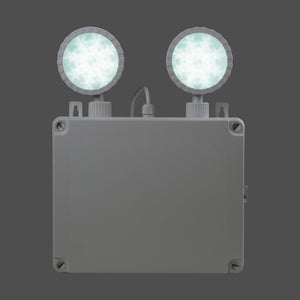 Luz de emergencia LED industrial - 2 x 8W - IP65 (5)