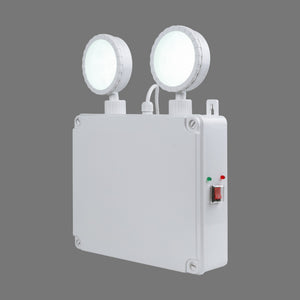 Luz de emergencia LED industrial - 2 x 8W - IP65 (7)
