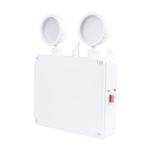 Luz de emergencia LED industrial - 2 x 8W - IP65 (9)