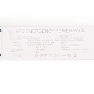 Driver LED para emergencia - Salida 3-60W - 3h autonomía - Luz 3-60W (6)