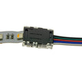 5-pinowe szybkozłącze RGBW - przewód od paska do płytki drukowanej 12 mm IP20 maks. 24 V 4