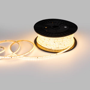 Tira LED 220V AC - Monocolor - 8W/m - 10mm - IP65 - 50 metros - 120ch/m - Barcelona Led-