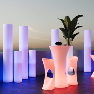 Tubo luminoso LED RGBW - XL - 5W - Recargable (3)