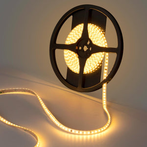Tira LED 220V AC - Monocolor - 8W/m - 10mm - IP65 - 5 metros - 120ch/m - Barcelona Led-