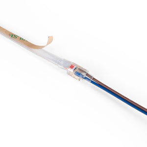 Tira LED 220V AC - Monocolor - 8W/m - 6.5mm - IP44 - 5 metros - 120ch/m (30)