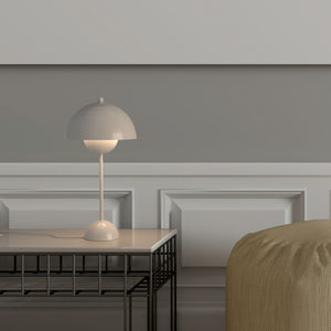 Lámpara de mesa diseño vintage "Floralis" - E27 (1)