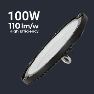 Campana LED industrial - 100W - IP65 - 110lm/W - 5 años de garantía - Barcelona Led-