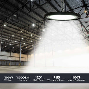 Campana LED industrial - 100W - IP65 - 110lm/W - 5 años de garantía (16)