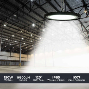 Campana LED industrial - 150W - IP65 - 110lm/W - 5 años de garantía - Barcelona Led-