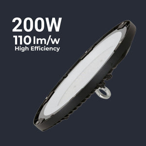 Campana LED industrial - 200W - IP65 - 110lm/W - 5 años de garantía - Barcelona Led-